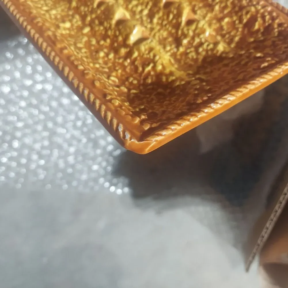 Brinns orange rectangular